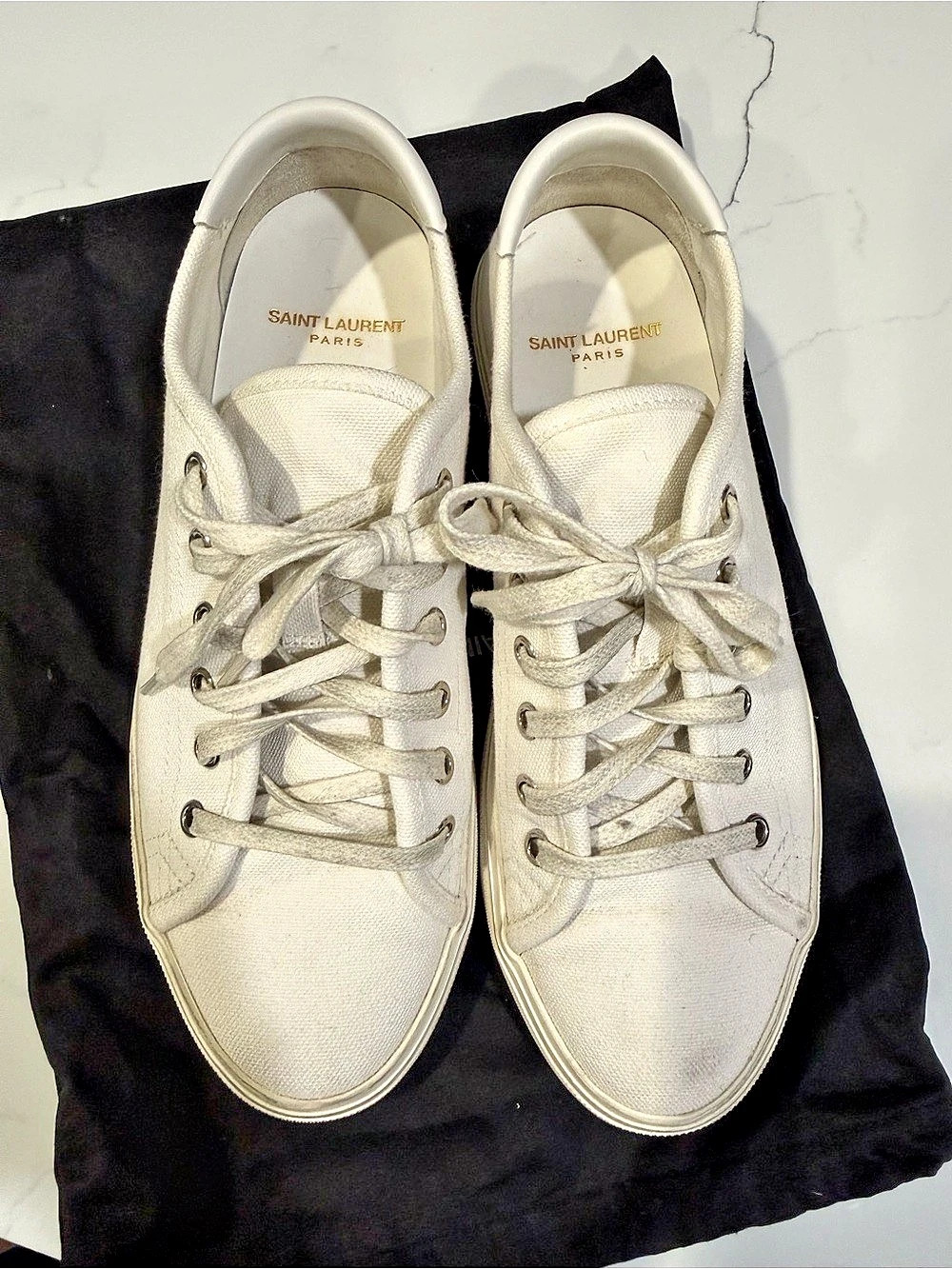 Saint Laurent Court Classic SL/06 Sneakers White EU 381⁄2